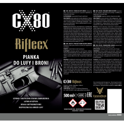 RifleCX BarrelFoam - pianka do czyszczenia luf 500ml