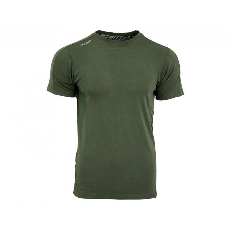 Koszulka Base Layer olive Texar - kolor zielony