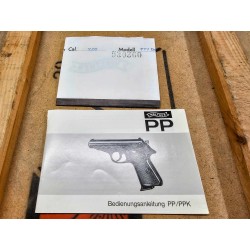 Walther PPK kal. 7,65mm. FABRYCZNY komplet 1973r