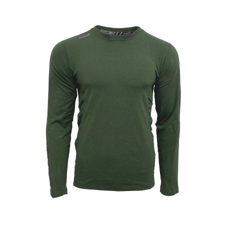 Koszulka Base Layer długi rękaw olive Texar - kolor zielony