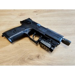 Pistolet CZ P07 SD 9x19mm Zestaw Olight, Kabury, Tryt, Pas