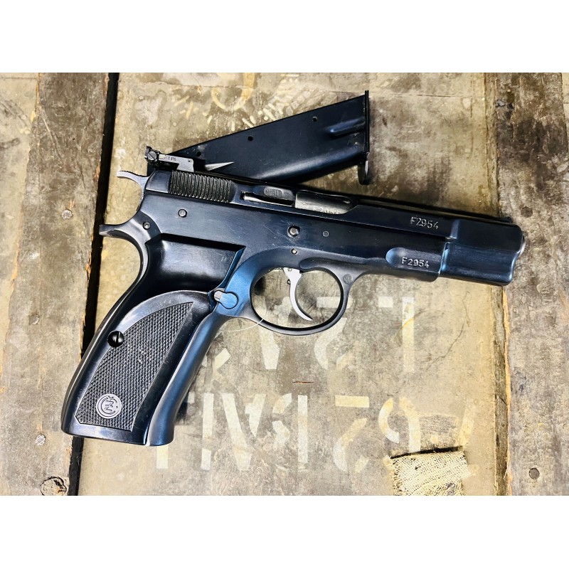 Pistolet CZ 75 kaliber 9x19 mm, produkcja 1991 rok!