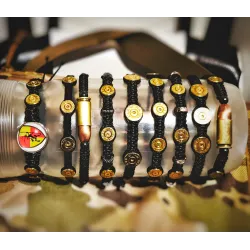 Ręcznie Wykonana Bransoletka Militarna - różne wzory