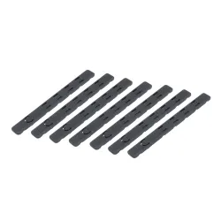 Osłony łoża niskoprofilowe - 5,5" czarne, 7 sztuk