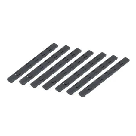 Osłony łoża niskoprofilowe - 5,5" czarne, 7 sztuk