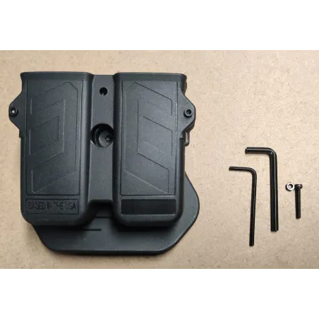 Ładownica uniwersalna- podwójna do 9mm/ 10mm/ .40/ .45