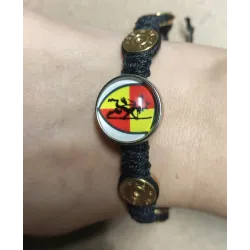 Ręcznie Wykonana Bransoletka KS Glauberyt