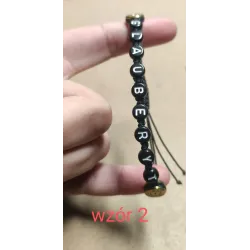 Ręcznie Wykonana Bransoletka KS Glauberyt