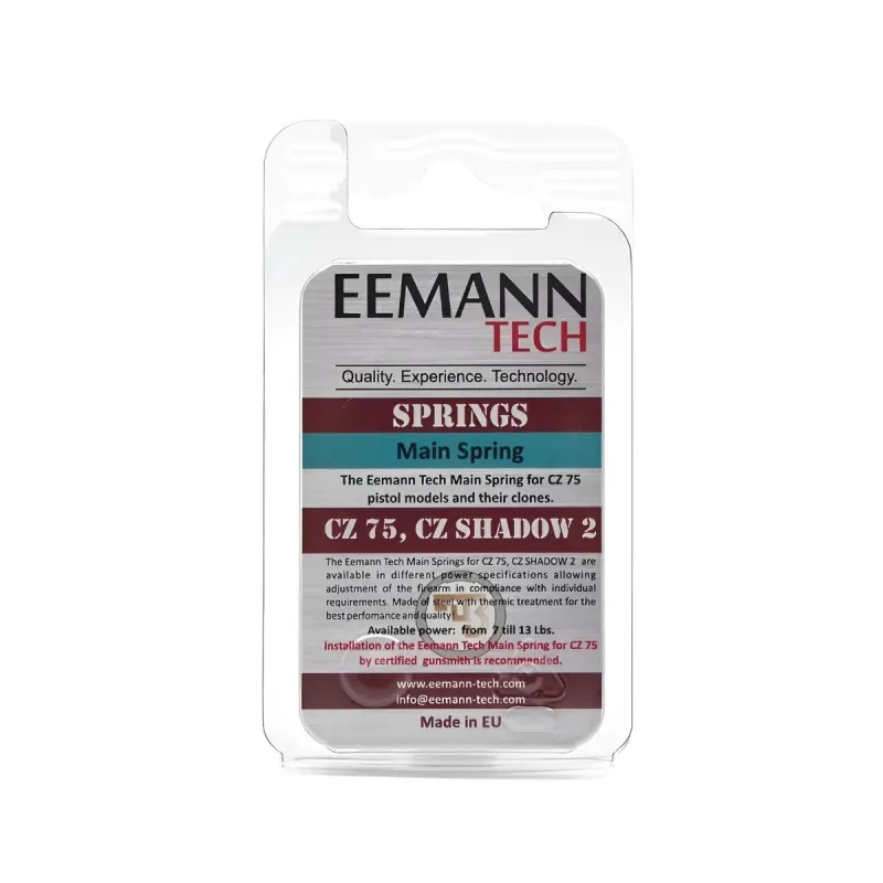 Sprężyny do pistoletów CZ 75 oraz CZ SHADOW 2