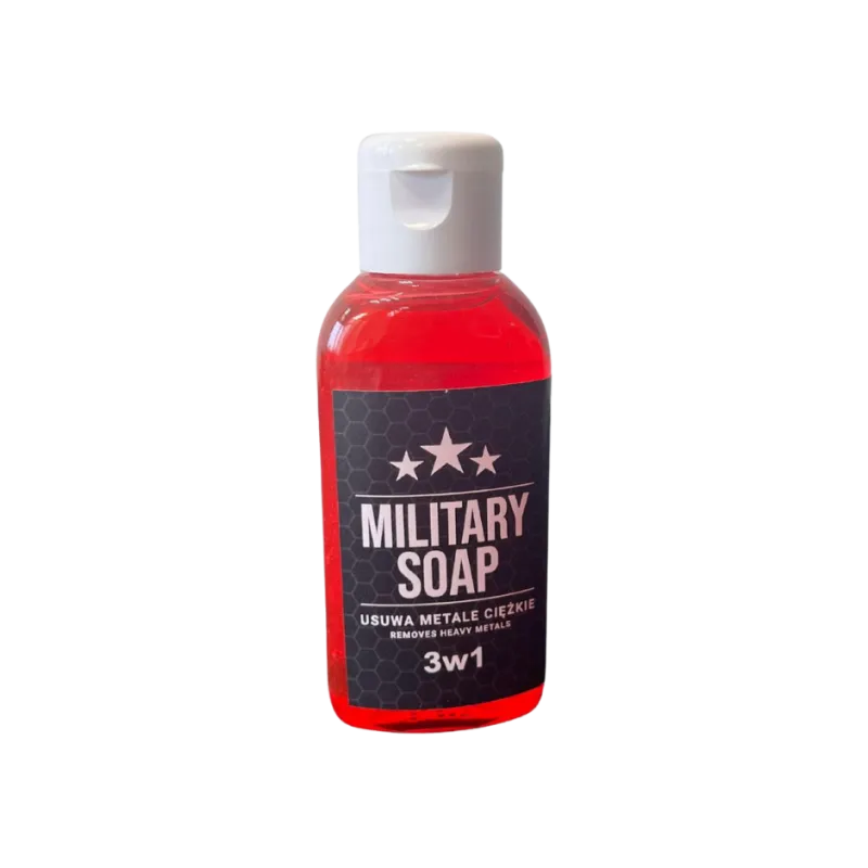 Mydło w płynie na osady z metali ciężkich MILITARY SOAP