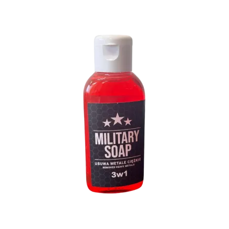 Mydło w płynie na osady z metali ciężkich MILITARY SOAP