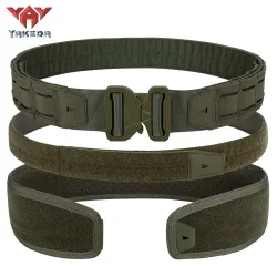 Pas taktyczny 3 w 1 - wojskowa zieleń