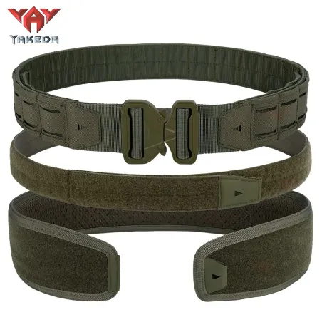 Pas taktyczny 3 w 1 - wojskowa zieleń