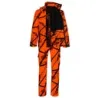 Komplet myśliwski softshell - kamuflaż pomarańczowy