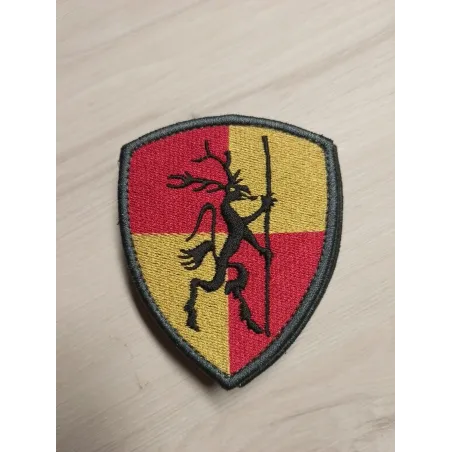 Emblemat z logo klubu strzeleckiego KSGlauberyt