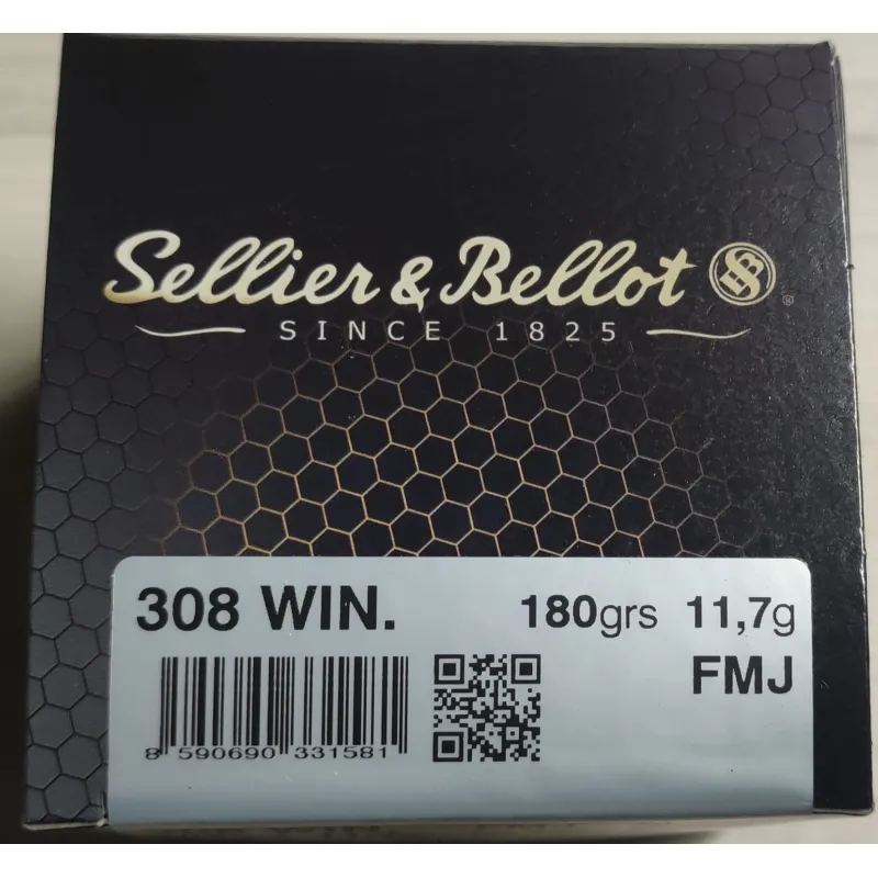 Amunicja 308 WIN FMJ Sellier&Bellot