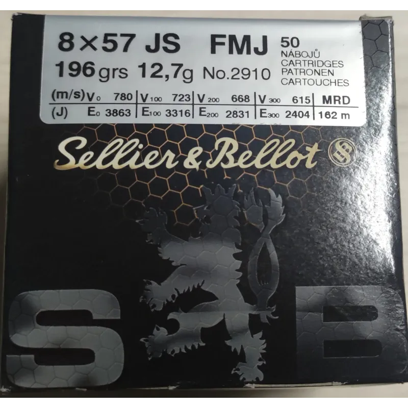 Amunicja 8x57 JS FMJ Selllier&Bellot