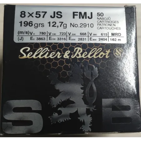 Amunicja 8x57 JS FMJ Selllier&Bellot