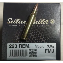 Amunicja .223 REM FMJ Sellier&Bellot