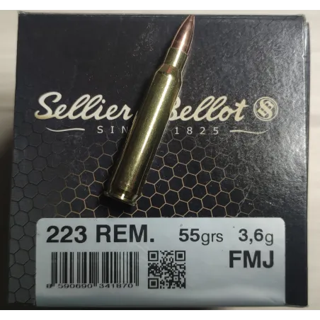 Amunicja .223 REM FMJ Sellier&Bellot