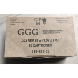 Kal. .223Rem 55gr FMJ GGG