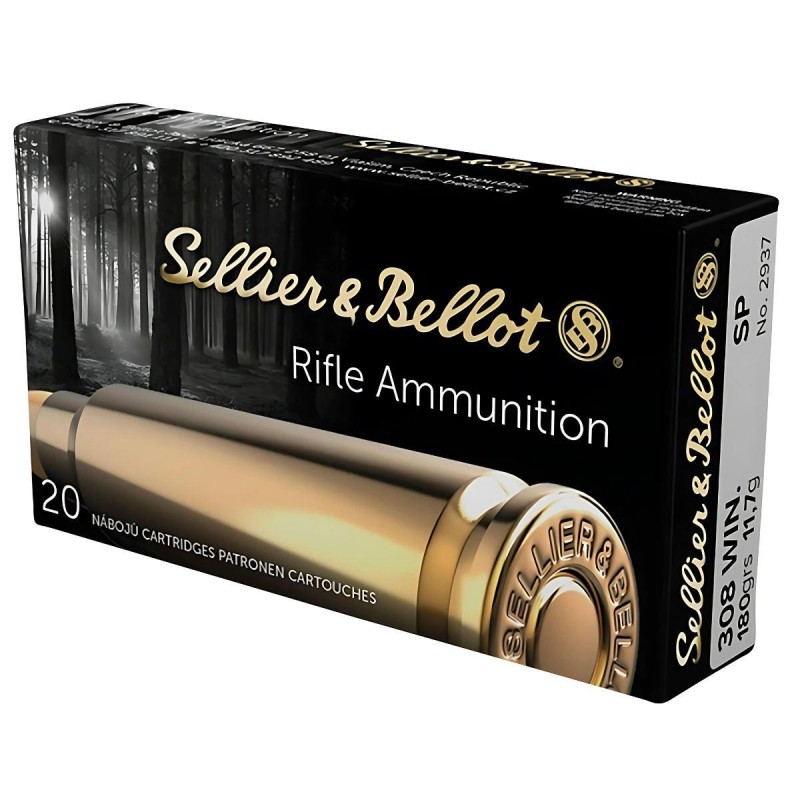 Amunicja kal. .308 WIN SP 180 grs/ 11,7 g S&B