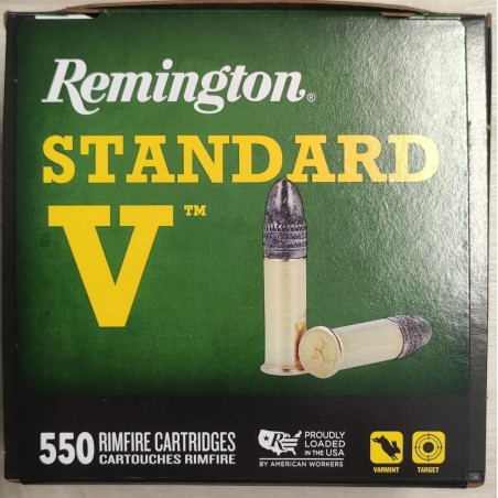 Amunicja Remington kaliber .22 lr Standard V